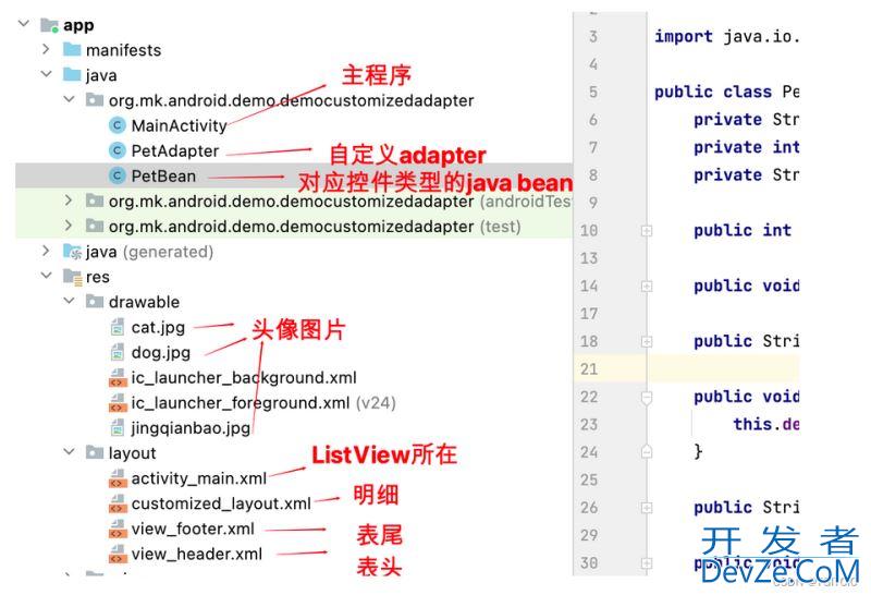 Android入门之实现自定义Adapter