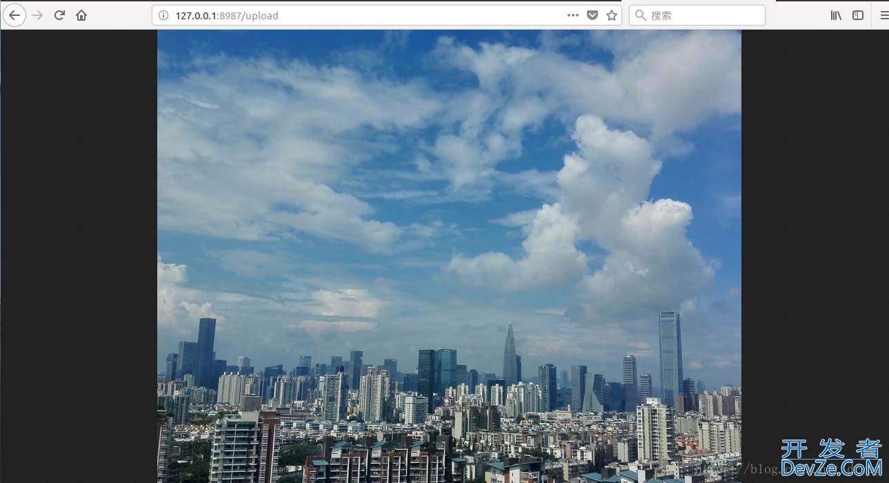 Flask web上传获取图像Image读取并使用方式