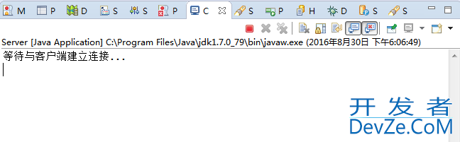 Java编程Socket实现多个客户端连接同一个服务端代码