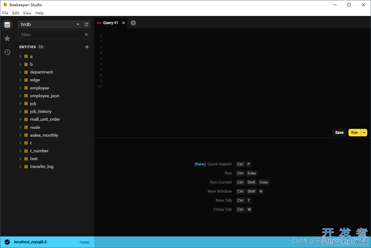一款高颜值且免费的 SQL 开发工具之Beekeeper Studio详解