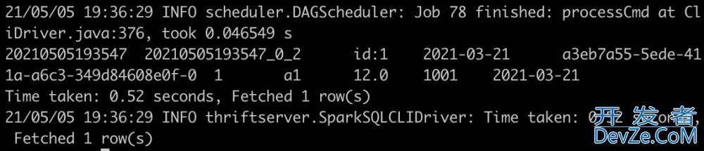 Apache Hudi集成Spark SQL操作hide表