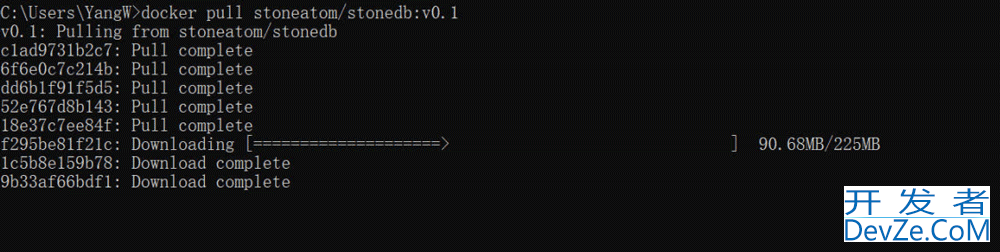 在windows上用docker desktop安装部署StoneDB