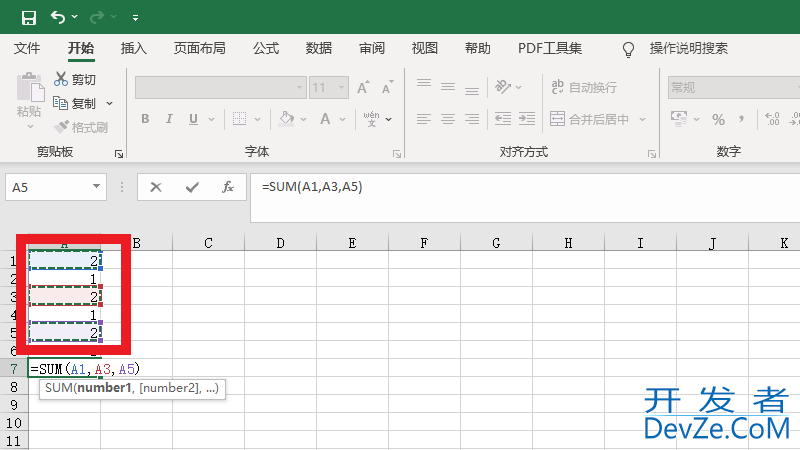 excel怎么跳行求和，excel怎么跳行求和公式