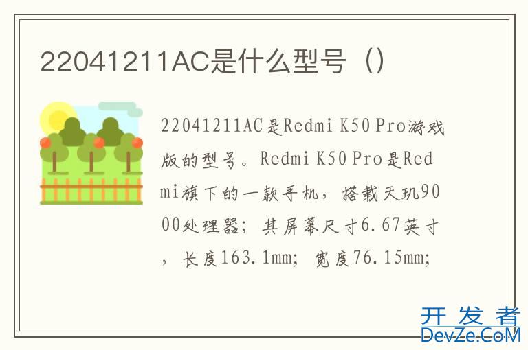 22041211AC是什么型号（）