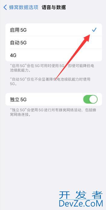 iPhone13设置自动5G一直显示4G（iphone12一会显示4G,一会儿显示5G）
