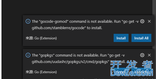 VS Code安装go插件失败原因分析以及解决方案