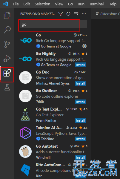 windows下使用vscode搭建golang环境并调试的过程
