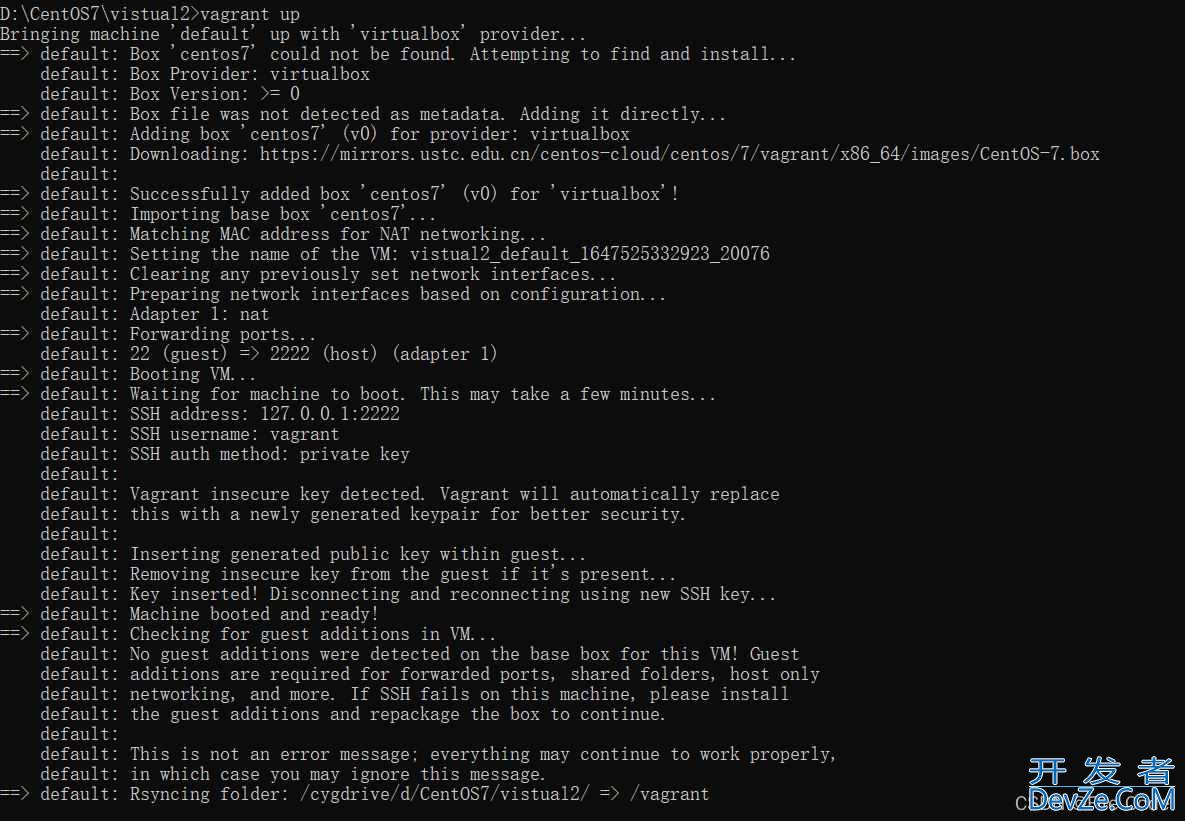 使用VirtualBox和Vagrant搭建Linux环境的方法步骤