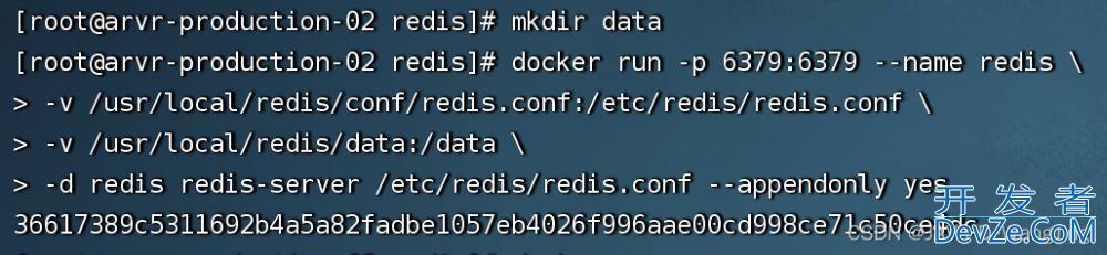 Docker下Redis集群(主从+哨兵)安装配置的实现步骤