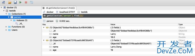 如何使用Docker安装一个MongoDB最新版
