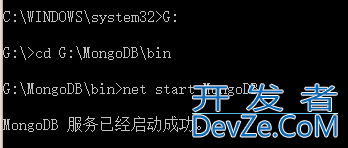 Window环境下配置Mongodb数据库