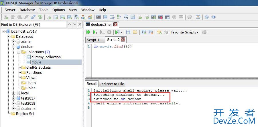 MongoDB客户端工具NoSQL Manager for MongoDB介绍
