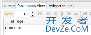 MongoDB实现增删改查