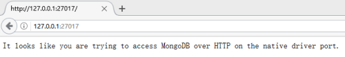 Windows平台安装MongoDB数据库