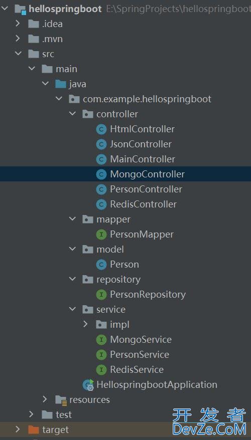 SpringBoot整合redis及mongodb的详细过程