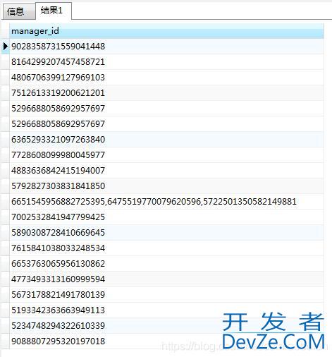 postgresql 查询字符串中是否包含某字符的操作