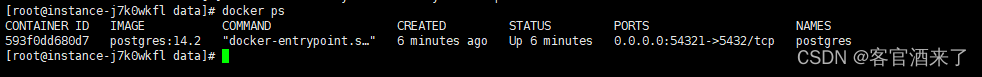 docker安装postgresql的图文教程