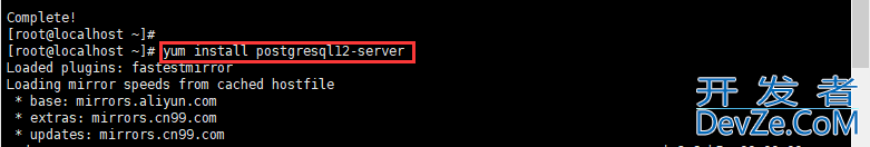 在Linux系统上安装PostgreSQL数据库