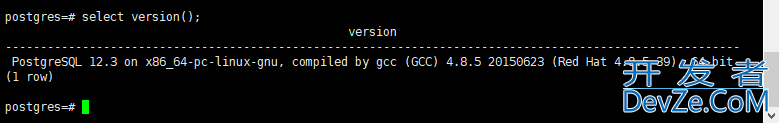 在Linux系统上安装PostgreSQL数据库