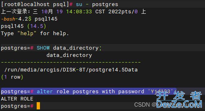 Cenots7 离线安装部署PostgreSQL 的详细过程