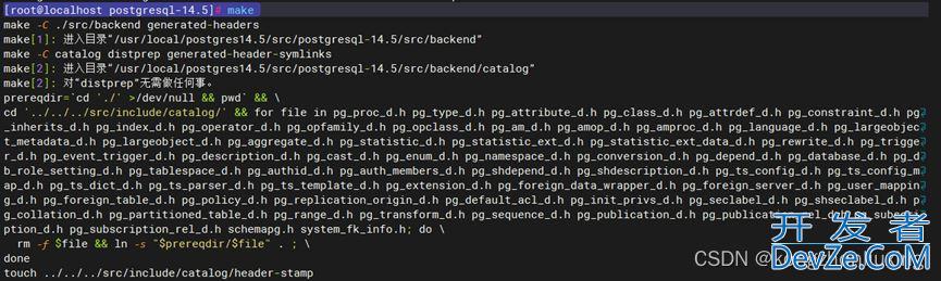 Cenots7 离线安装部署PostgreSQL 的详细过程