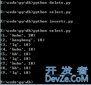 以SQLite和PySqlite为例来学习Python DB API