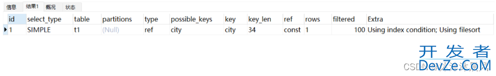 MySQL中order by排序语句的原理解析