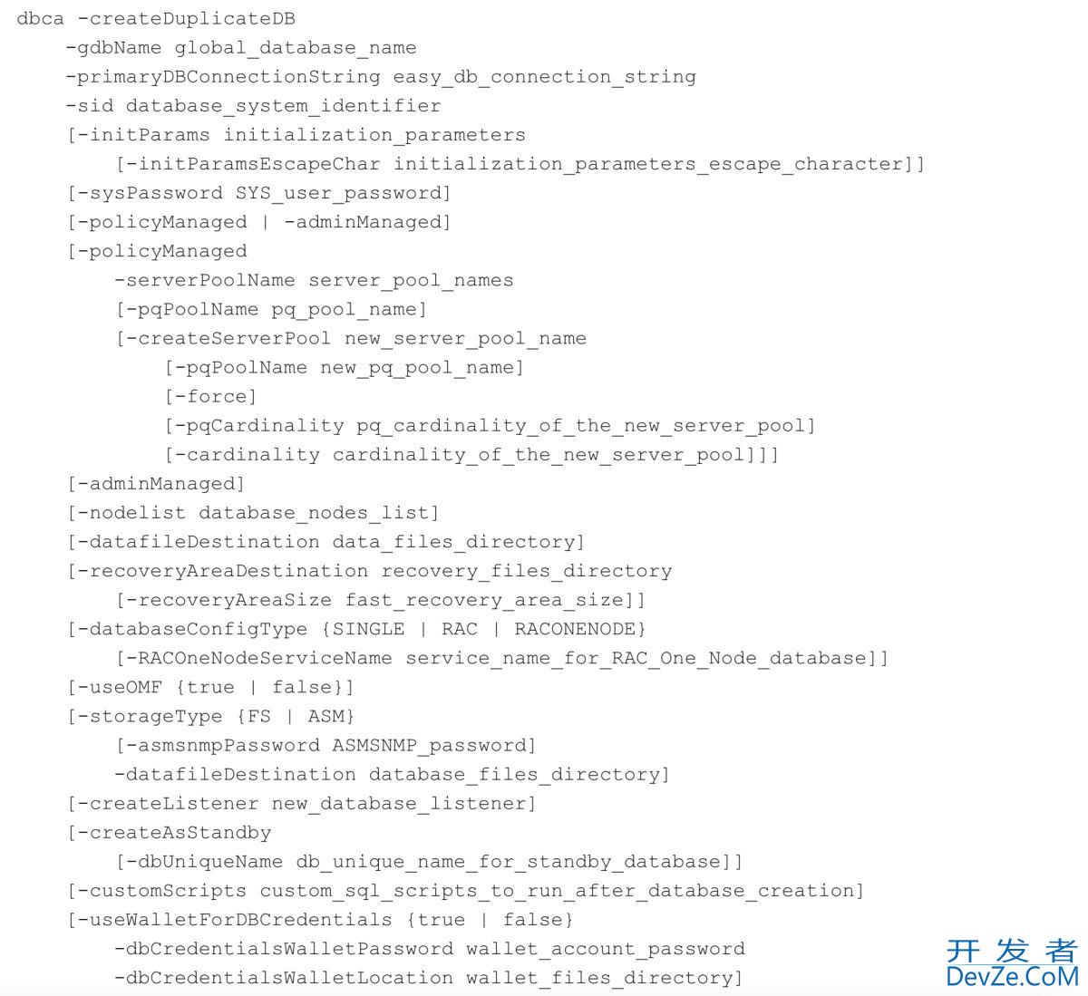 DBCA命令行搭建Oracle ADG的流程