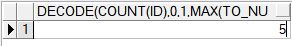Oracle中decode函数用法