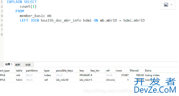 关于mysql left join 查询慢时间长的踩坑总结