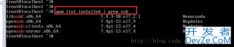 CentOS7设置ssh服务以及端口修改方式