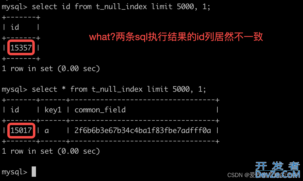 MySQL Limit执行过程分析探索