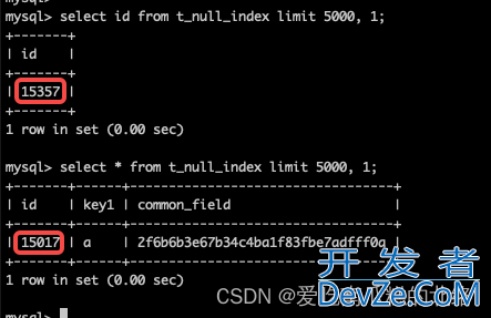 MySQL Limit执行过程分析探索