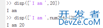 Matlab常用的输出命令disp与fprintf解读