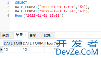 手把手教你用SQL获取年、月、周几、日、时