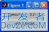How do you display something from a function onto a display window in a GUI in MATLAB?