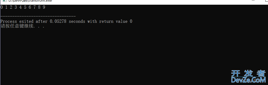 C++ STL中的常用遍历算法分享