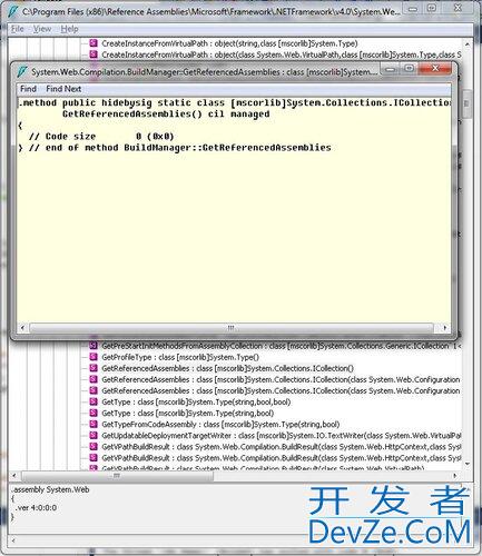 Referenced by projects .net 4.0 assemblies have no IL. How? and What for?
