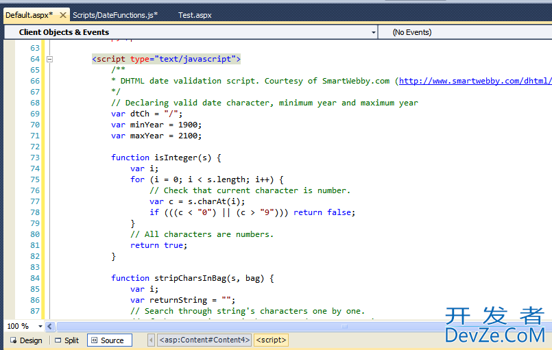 VS2010: Syntax Color Highlighting and Intellisense in a JS file