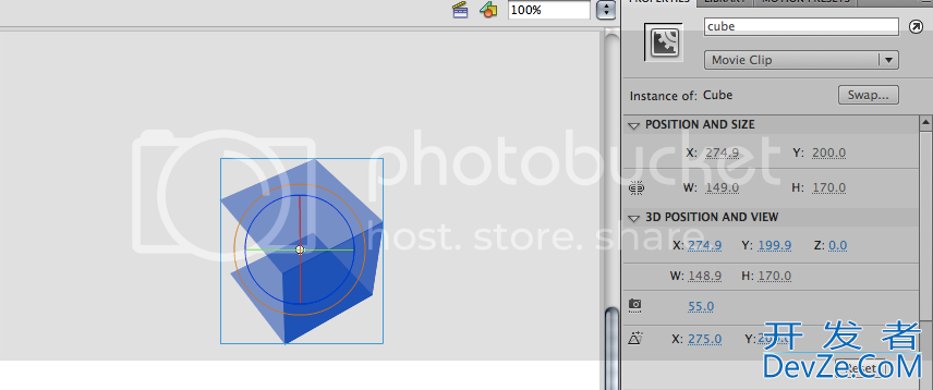 How to get visible size of DisplayObject with perspective projection