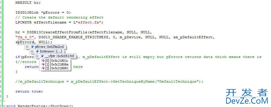 cannot retrieve effect.fx file