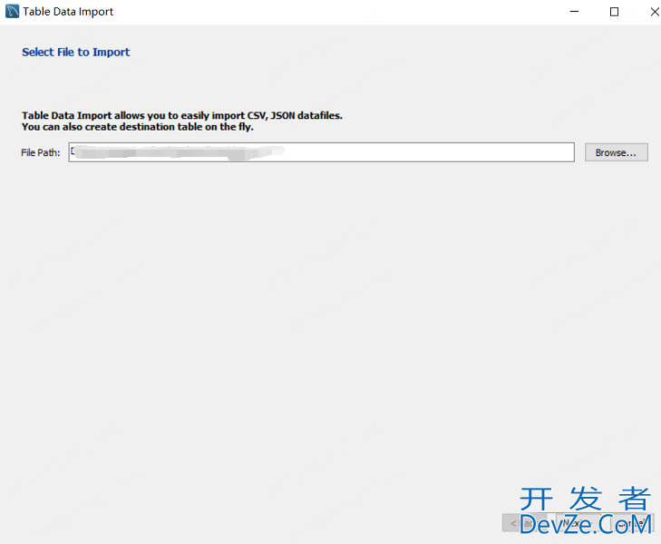 MySQL Workbench导入excel数据的实现示例