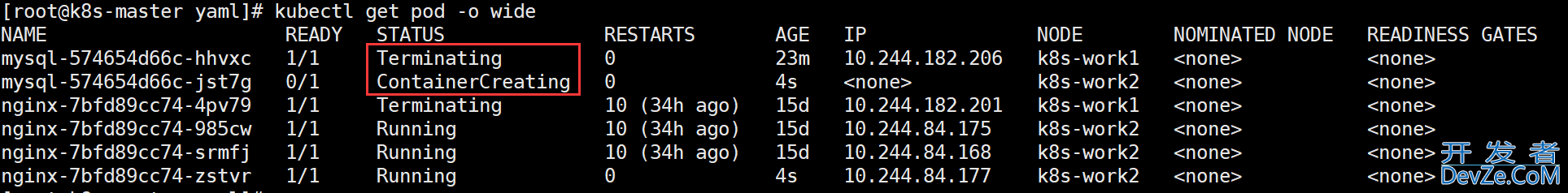 K8s中MySQL 数据持久化存储的实现