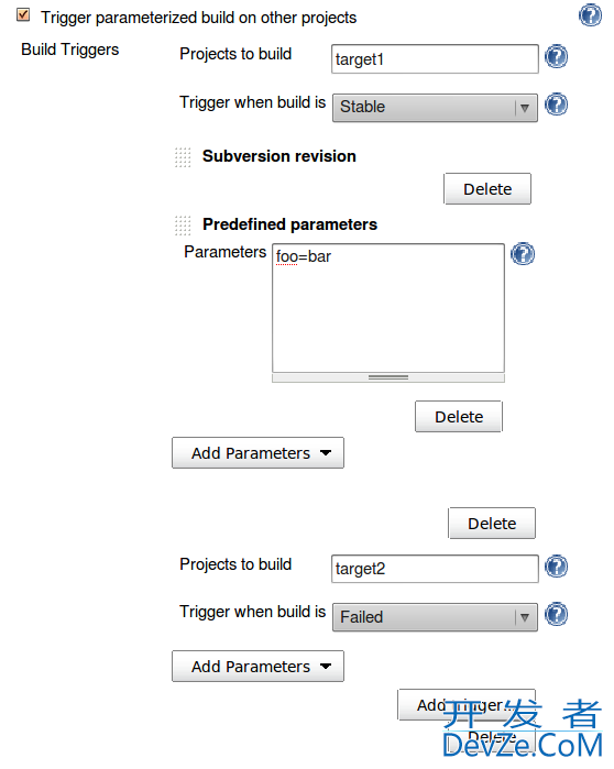 Referencing information in builds specified in a run parameter [Hudson]