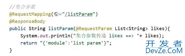 springboot接受前端请求的方法实现