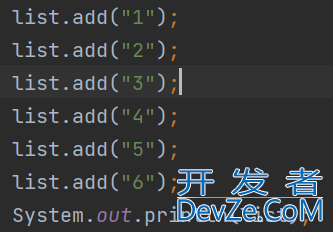 Java中逆序遍历List集合的实现