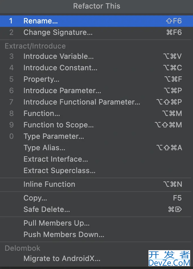 IntelliJ中高效重构的10个快捷方式详解