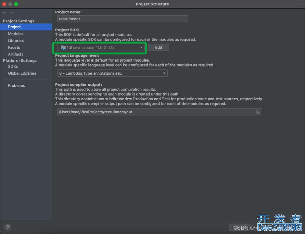 IDEA编译报错:Error:java:无效的源发行版:17的解决办法