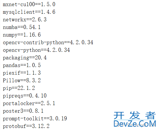 python导出requirements.txt的几种方法总结