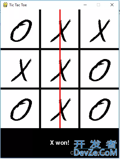 Python开发游戏之井字游戏的实战步骤